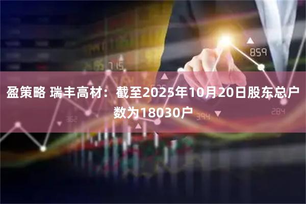 盈策略 瑞丰高材：截至2025年10月20日股东总户数为18030户