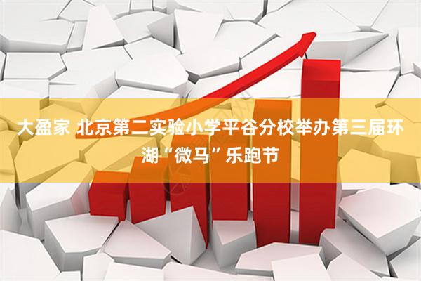 大盈家 北京第二实验小学平谷分校举办第三届环湖“微马”乐跑节